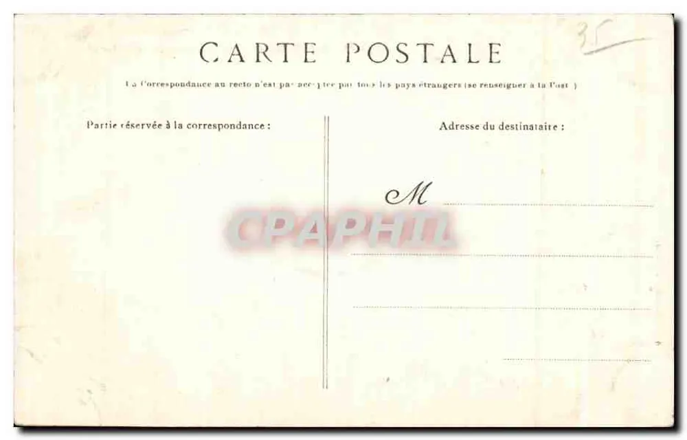 Côte d'Émeraude — Le Tombreau par gros temps — G. F. — n°335 - Rückseite