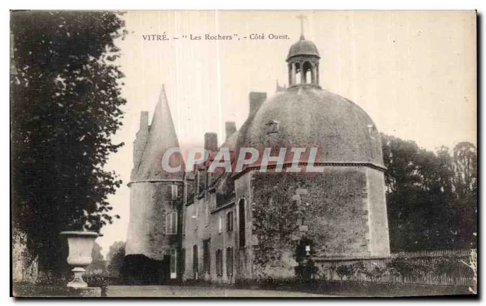 Vitré — Les Rochers — Lado Oeste - Frente