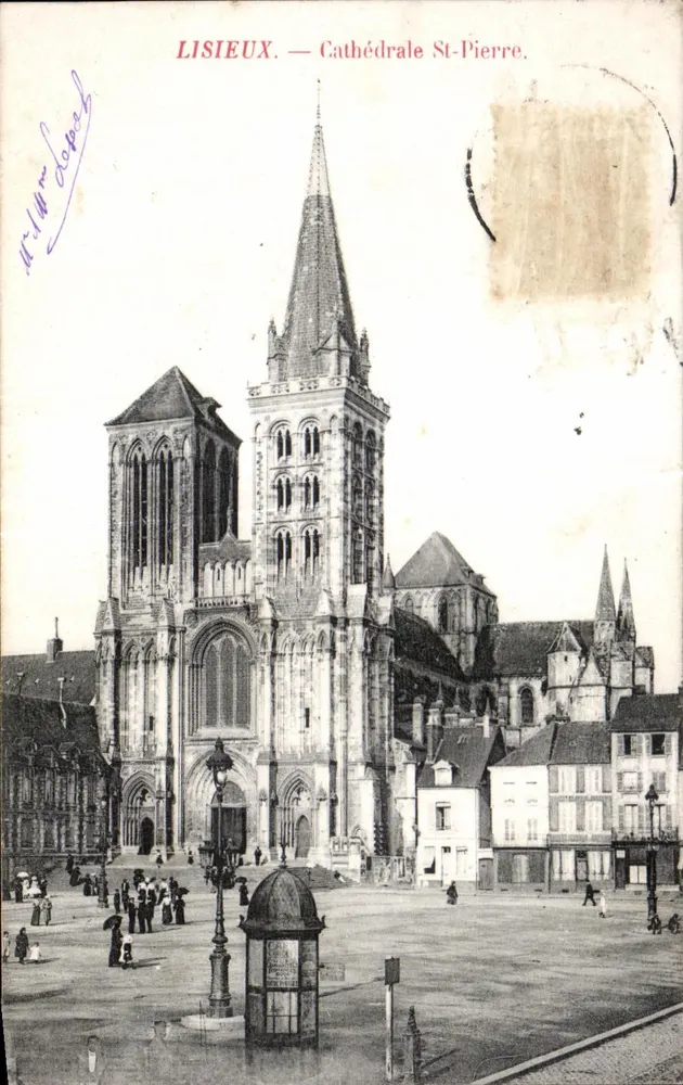 Lisieux — Catedral de São Pedro — editor desconhecido, número de série não visível - Frente