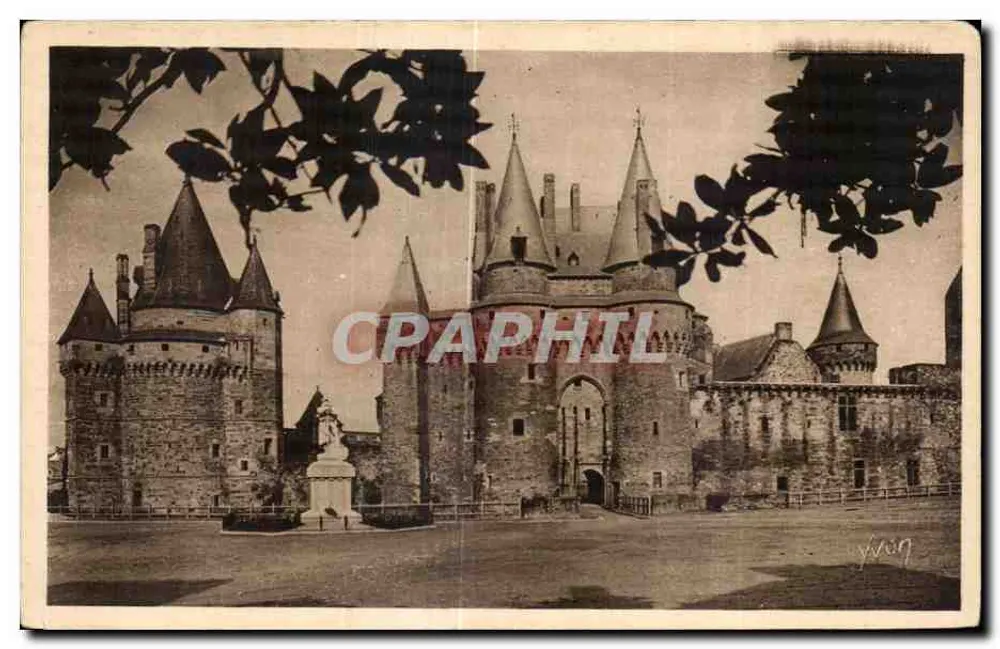 Châtelet in Vitre — Bretagne — Éditions d'Art Yvon, Paris - Vorderseite