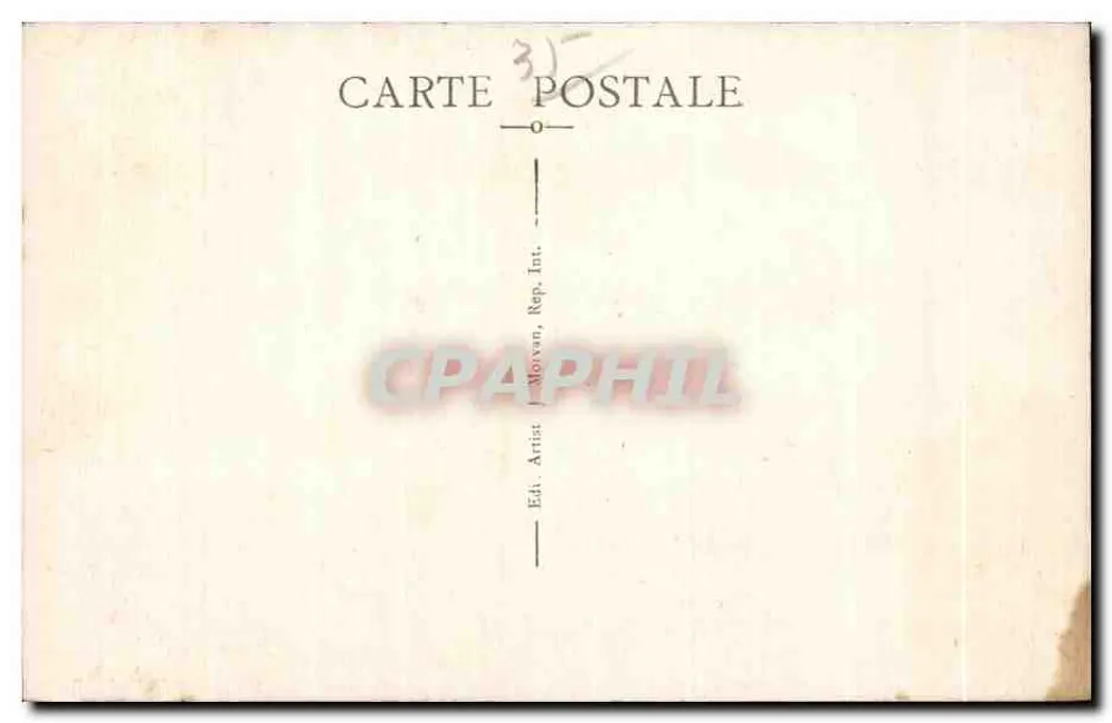 Vitré (Ille-et-Villaine) — Das Schloss - Die Tour Saint Laurent und die Gräben — Verlag: Molvan, Rep. Int. - Rückseite