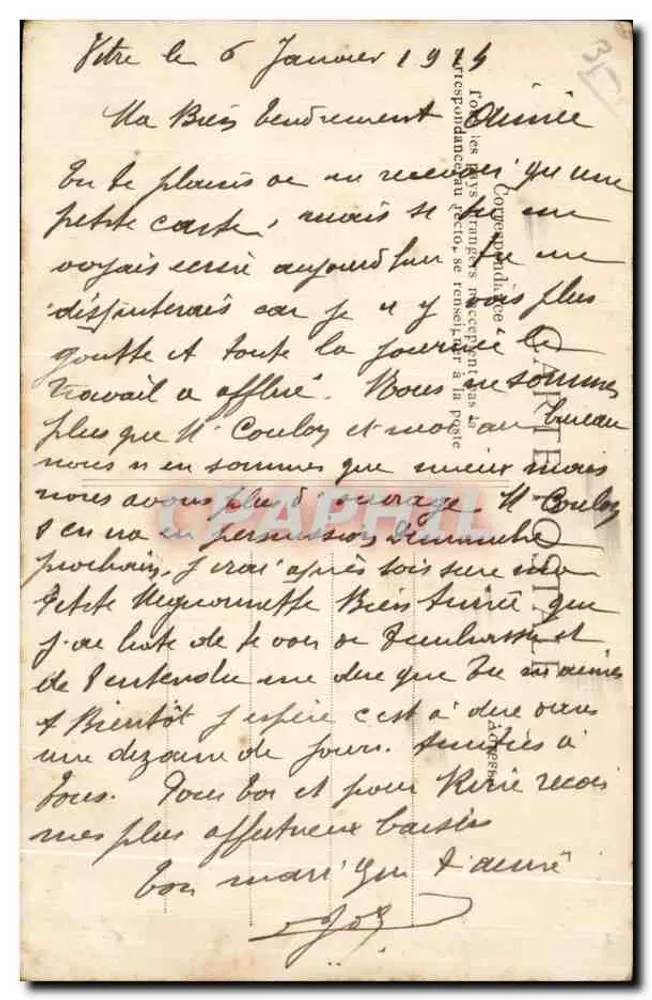 Castelo de Vitré — XIV e XVe séculos, restaurado no XIXe século — A Bretanha, editor B.D. n°14 - Verso