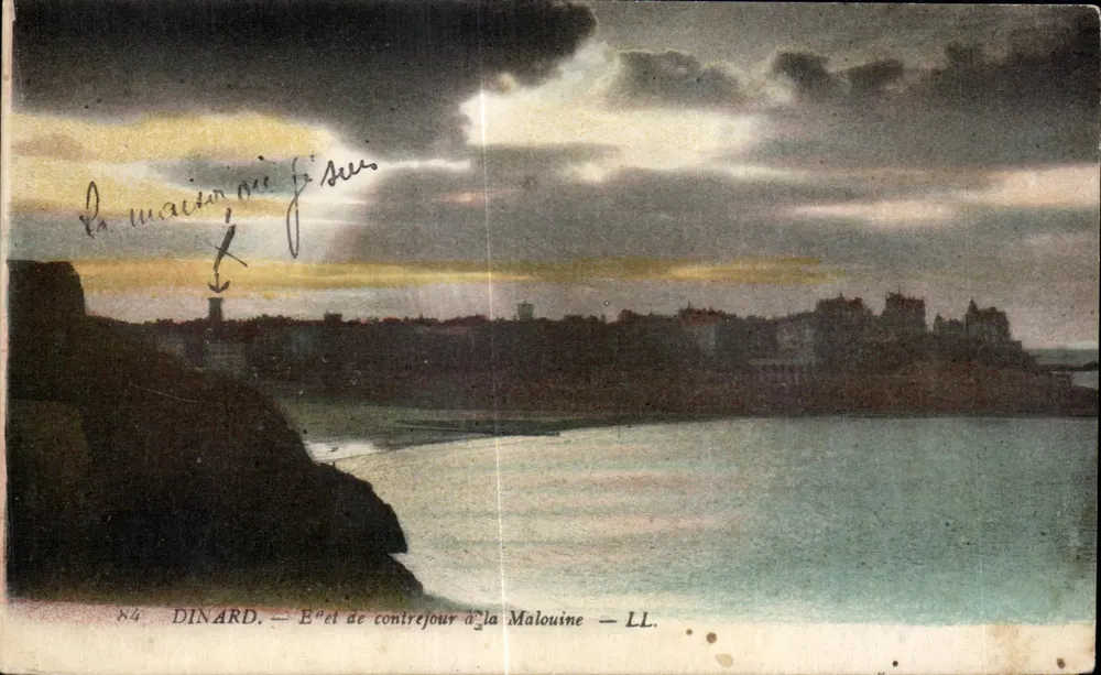 Dinard — E contra-luz à Malouine — LL. - Frente