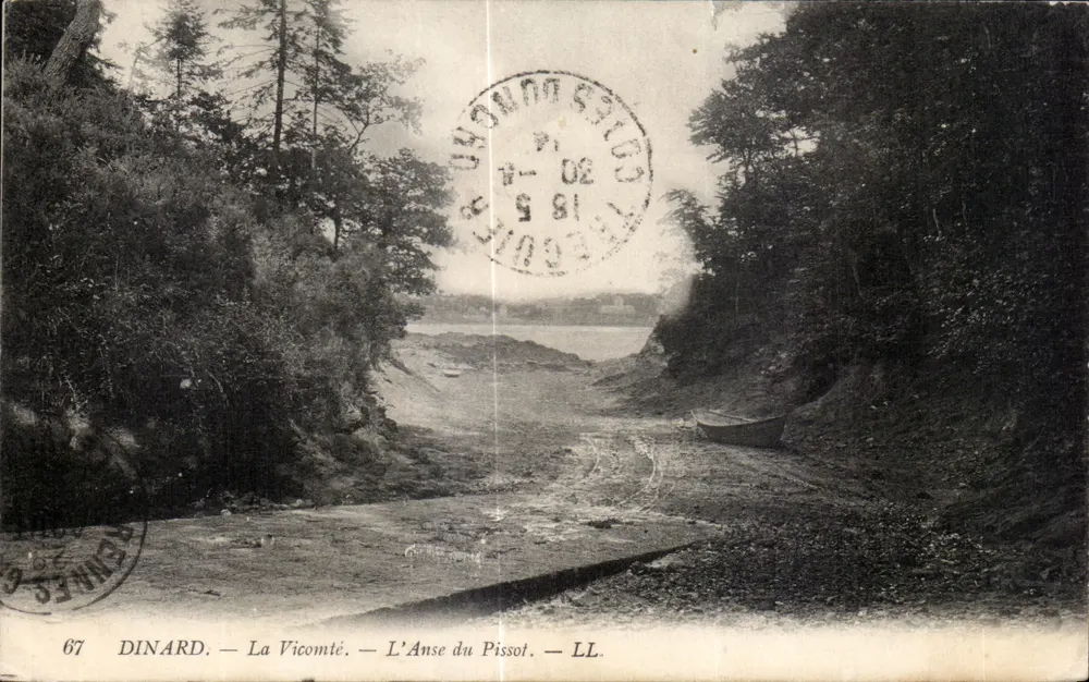 Dinard — A Vicomtia — A Ense do Pissot — LL. — 67 - Frente