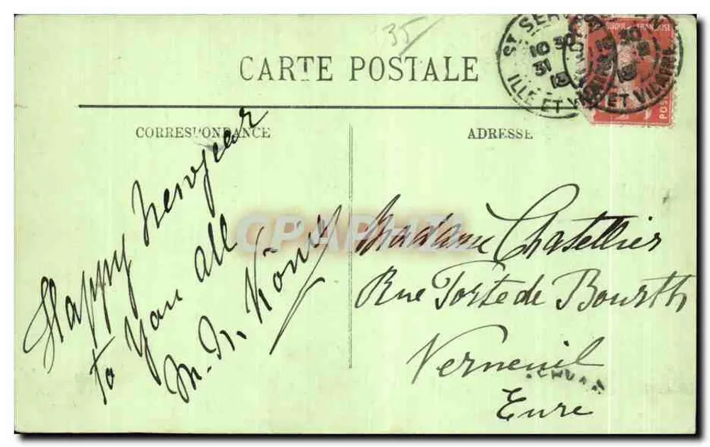 La Vicomte — Het Rondpad — LL. — Uitgever LL. - Achterkant