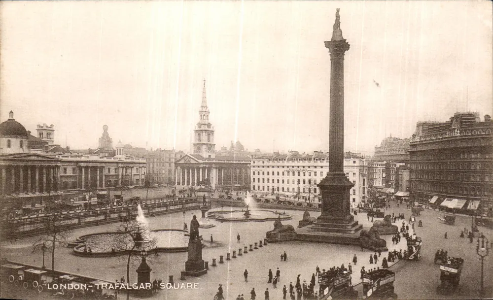 Londres - Trafalgar Square — editor LESCO, série 'Trafalgar Square' - Frente