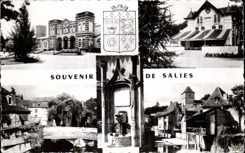 Salies-de-Béarn — Lembrete de Salies — edição Jovet - Frente