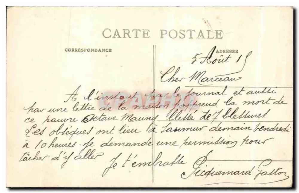 Angers — Vista geral do Castelo — L. V., fot. - Verso