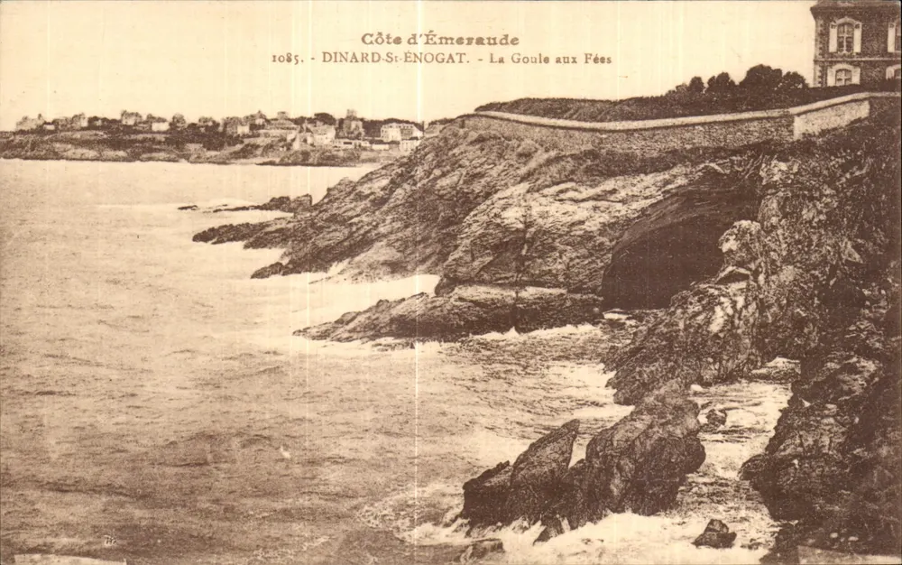 Küste von Émeraude - Die Hexenhöhle - Dinard-Saint-Énogat - Vorderseite
