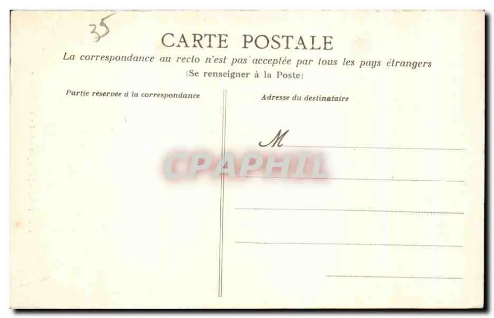 Dol-de-Bretagne - A Porta do Bispo — HLM, n° 649 - Verso