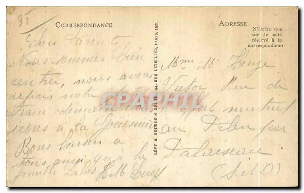 Dol — Mont Dol, la Montagne — ND. — Éditeur : Lévy & Neudörn Béthune - Verso