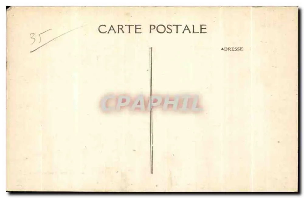 Rennes — Mosteiro de São Yves — O Claustro — A. Lamiré, Editor, Rennes - Verso