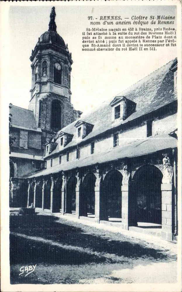 Rennes — Cloître Saint-Mélaine — Verlag Gaby, Nr. 97 - Vorderseite