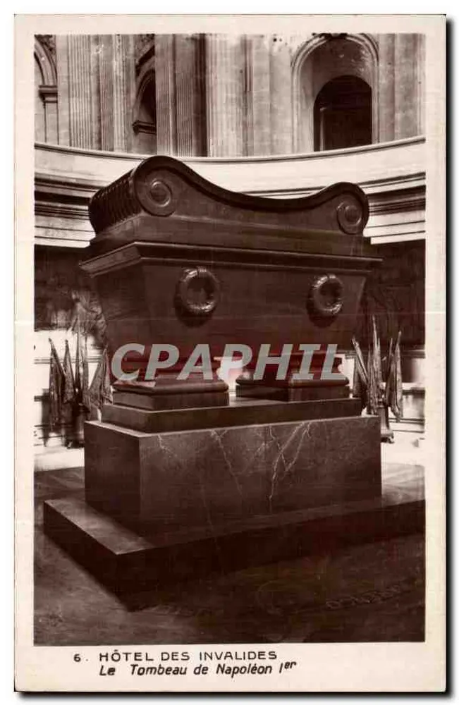 Hôtel des Invalides — Das Grab von Napoleon I — n°6 - Vorderseite