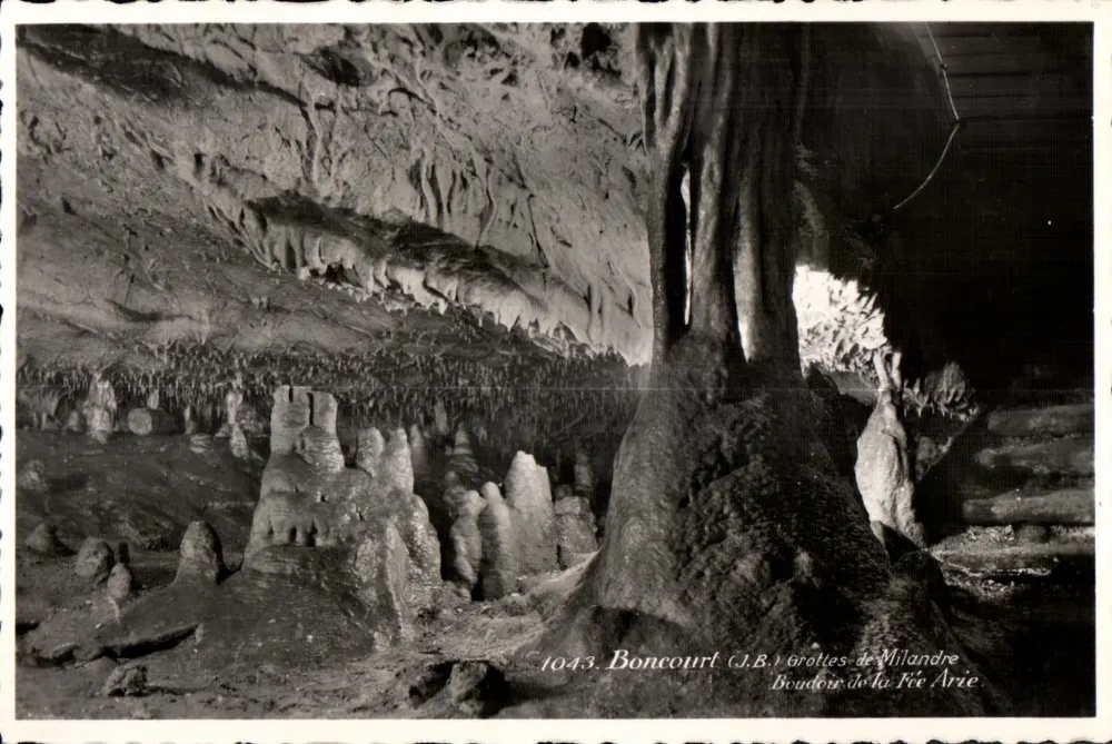 Grotte della Fata Arzie — Boncour (J.B.) — Edizione J. B. — n° 1043 - Recto