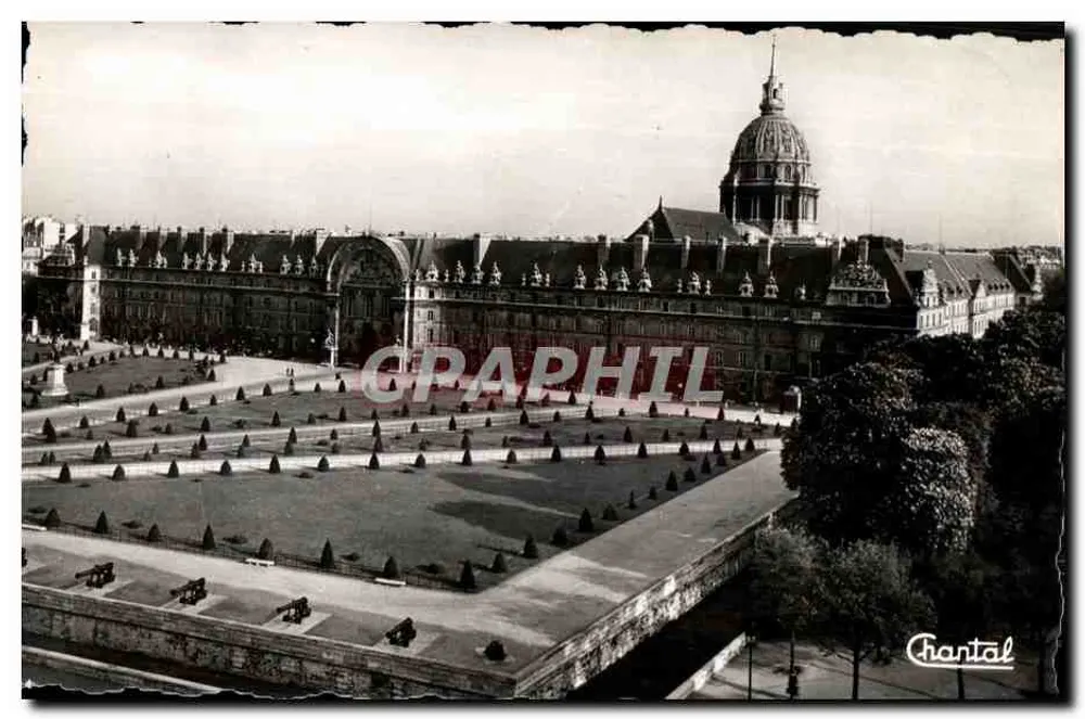 Parijs — Gevel van het Hotel des Invalides — Edities Chantal - Voorkant