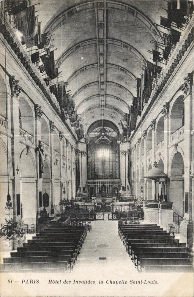 Hôtel des Invalides, die Kapelle Saint-Louis — Paris — n°81 - Vorderseite