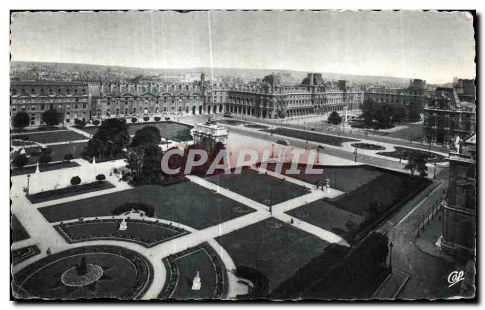 Place du Carrousel — Allgemeiner Blick — Verlag A. Strabos, Paris, Nr. 772 - Vorderseite