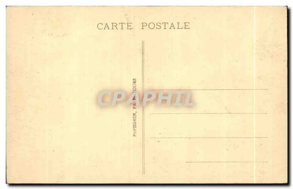 Paris - A Madeleine - A.P. - Igreja de Magdalen - Verso