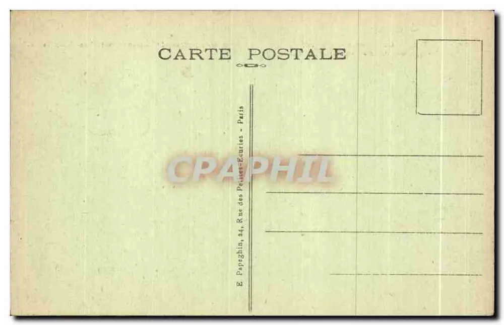 Paris – Die neuen Gärten des Champ de Mars und die Eiffelturm — A.P. n°58 - Rückseite