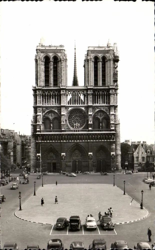 Notre-Dame de Paris — Fassade — A.C. 115, Editions NOZARIS - Vorderseite