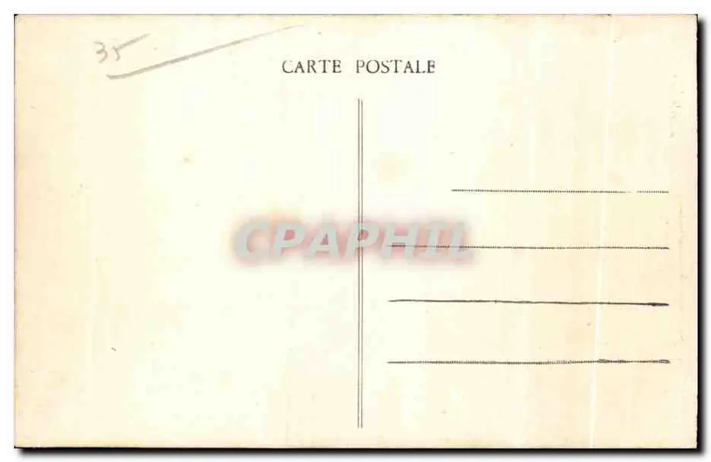 Le Grand Bé - Grabmal von Chateaubriand - Côte d'Émeraude - Saint-Malo (Bretagne) - Édition M. Guérin, Saint-Malo - Rückseite