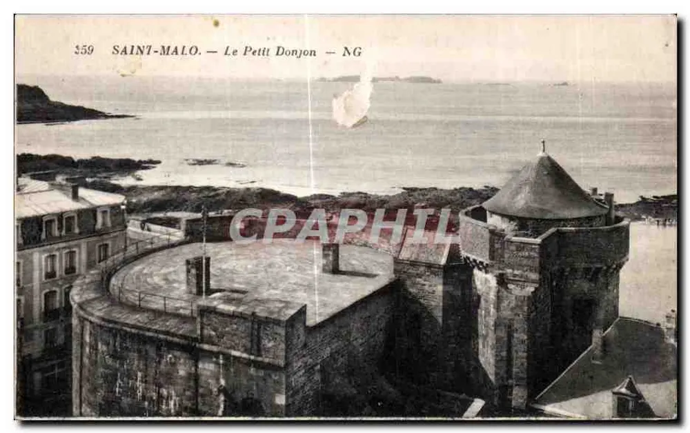 Saint-Malo — O Pequeno Donjon — NG - Frente