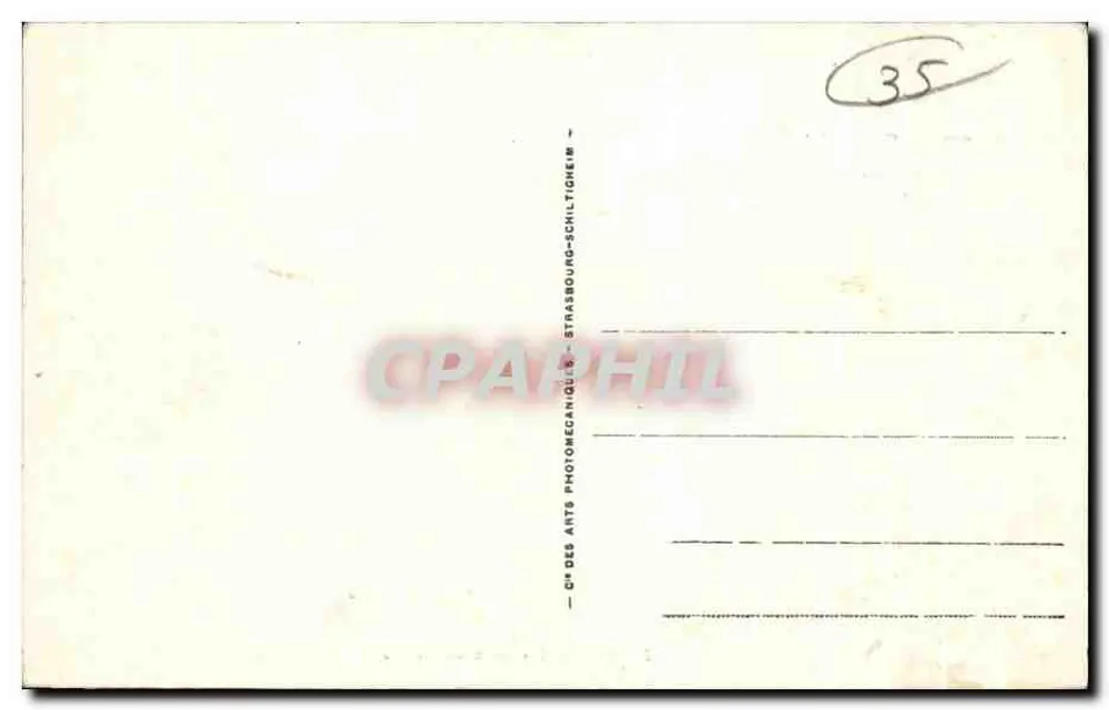 St-Malo - A nova Mole — CPAPHIL n°160 - Verso