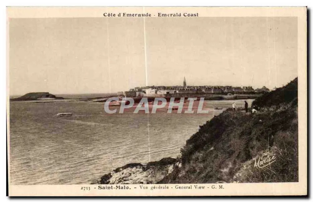 Saint-Malo - Vista geral - G. M. - Frente