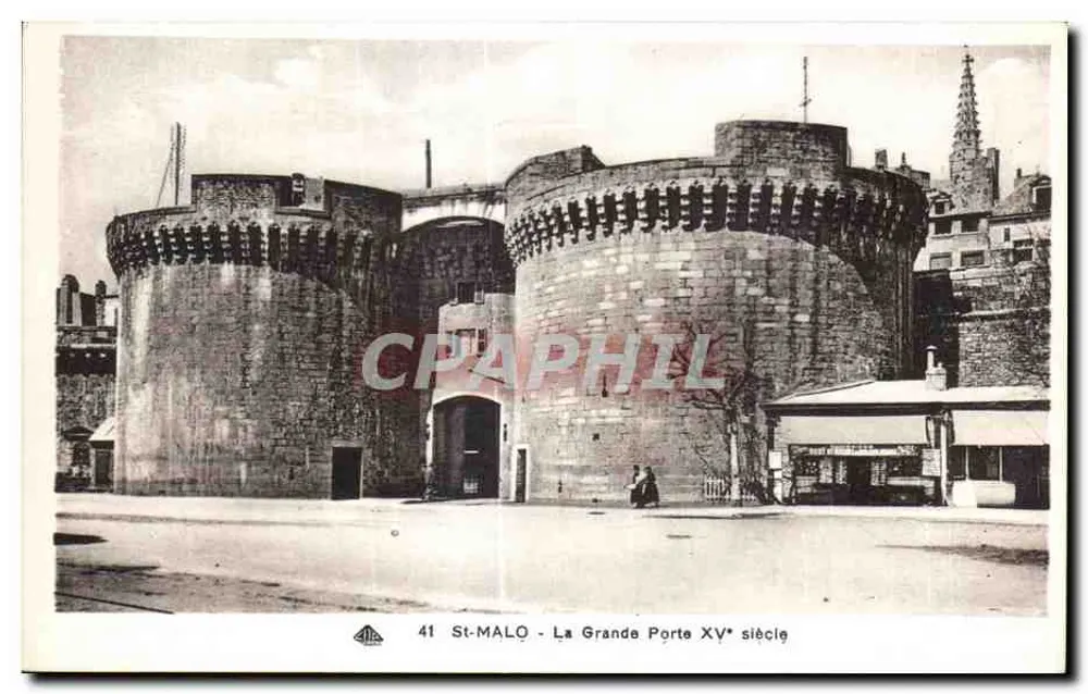 St-Malo - Die Große Pforte 15. Jahrhundert - Vorderseite