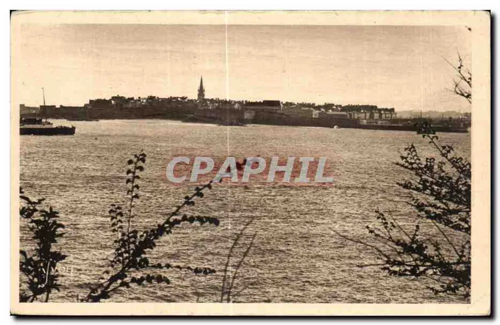 Saint-Malo — Allgemeiner Blick von Dinard — Les Éditions d'Art YVON - Vorderseite