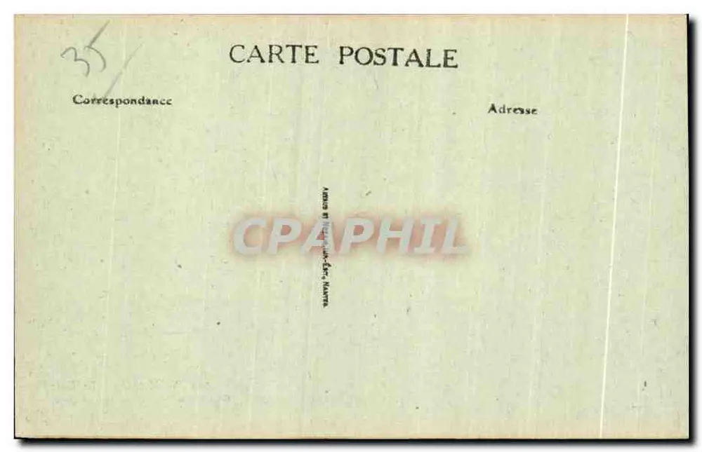 St-Malo — Die Bucht im Mondlicht, in der Ferne Dinard — Nr. 394 - Rückseite