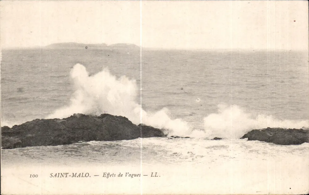Saint-Malo — Efeitos de Ondas — LL. - Frente