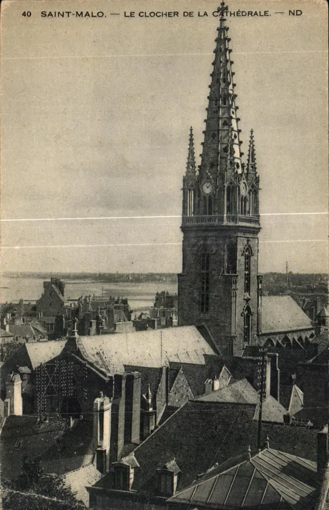 Saint-Malo — Der Turm der Kathedrale — ND - Vorderseite