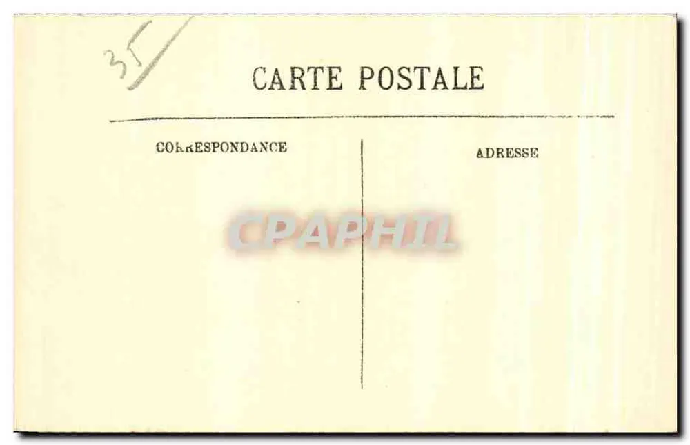 Saint-Malo — Der Sillon an einem Sturmtag — LL. Nr. 135 - Rückseite