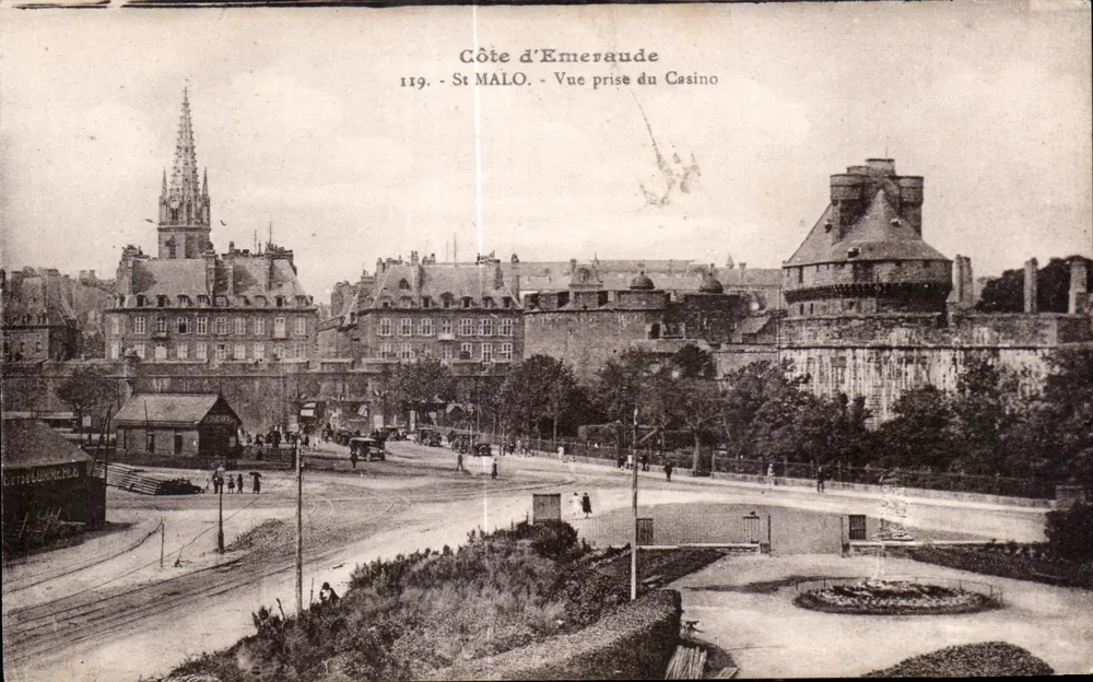 Côte d'Émeraude — Ansicht vom Casino — St MALO — Nr. 119 - Vorderseite