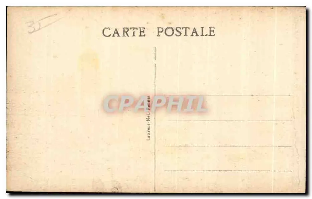 Côte d'Émeraude — Ansicht vom Casino — St MALO — Nr. 119 - Rückseite