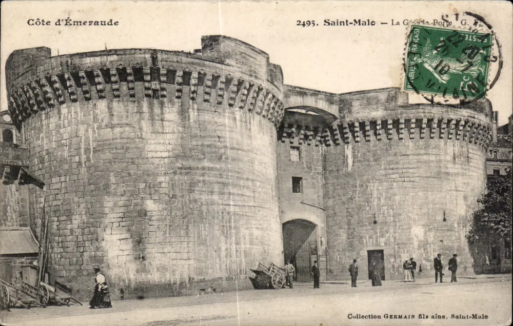 Saint-Malo — Die Große Pforte — Küste der Smaragde — Sammlung Germain ältester Sohn - Vorderseite