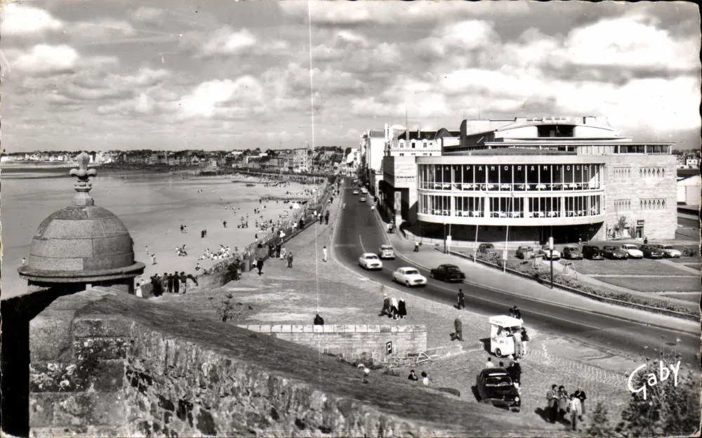 Saint-Malo — Überblick und das Casino — Editions Gaby - Vorderseite