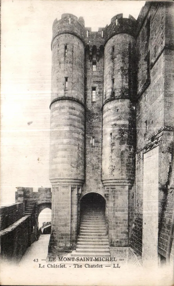 Mont Saint-Michel — Das Châtelet — LL — n°43 - Vorderseite