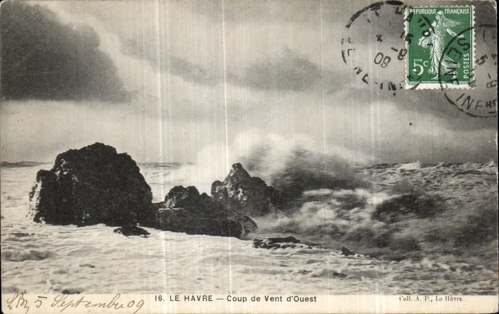 Le Havre — Vento do Oeste — editor Le Havre, n°16 - Frente
