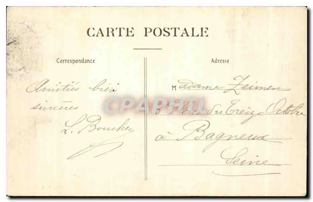 Le Havre — Vento do Oeste — editor Le Havre, n°16 - Verso
