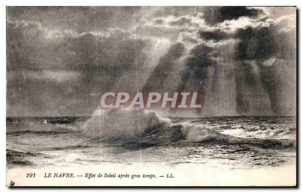 Le Havre — Efeito do Sol após tempo forte — LL. n°191 - Frente