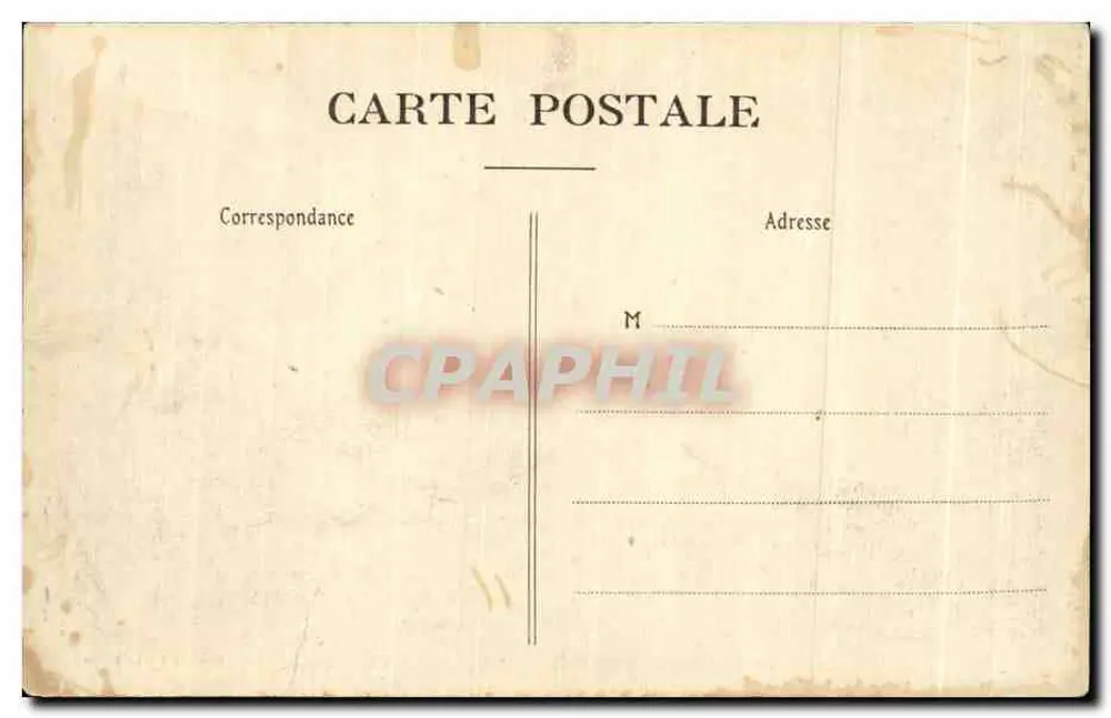 Le Havre — Südwestwind an der Hève — Coll. A. P., Le Havre - Rückseite