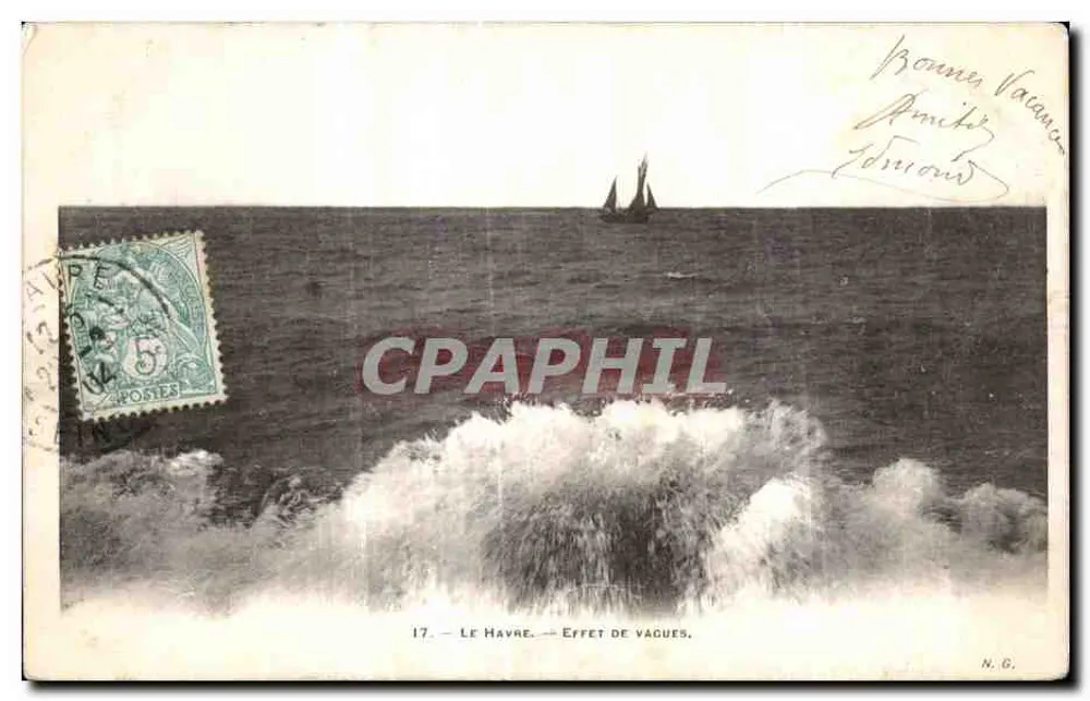 Le Havre — Efeito de ondas — Edição N.G. - Frente