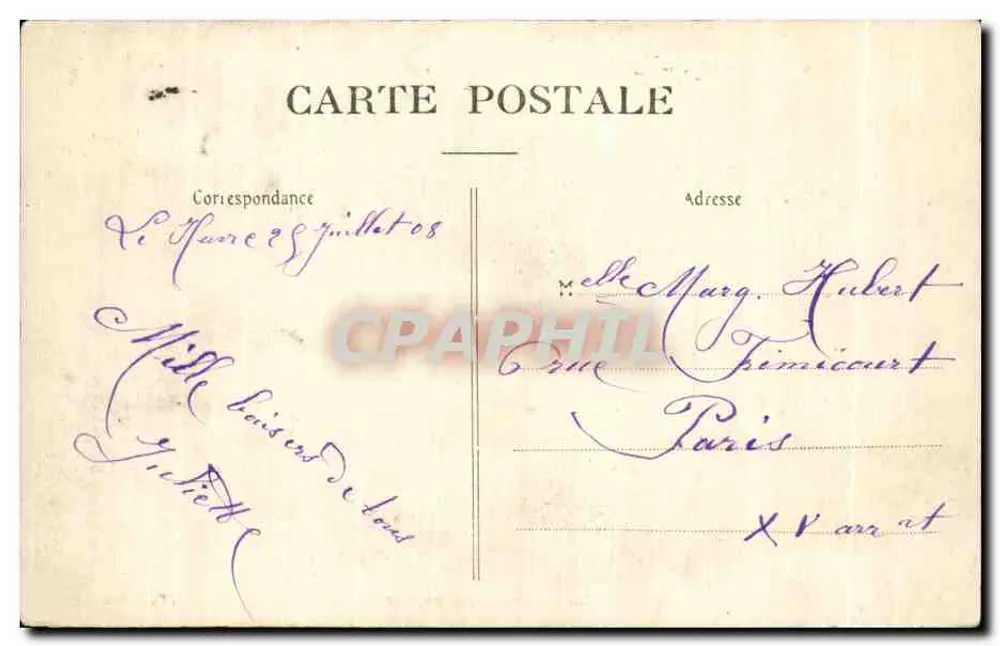 LE HAVRE — Tempestade no Mar — Coll. A. P., Le Havre - Verso