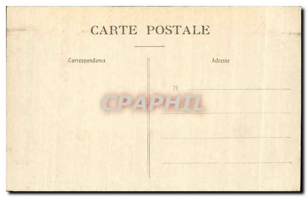 Le Havre — Tempestade — Coleção A. P., Le Havre - Verso