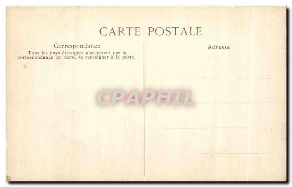 Le Havre — Effekt der Wellen an der Neuen Mole — n° 152 - Rückseite