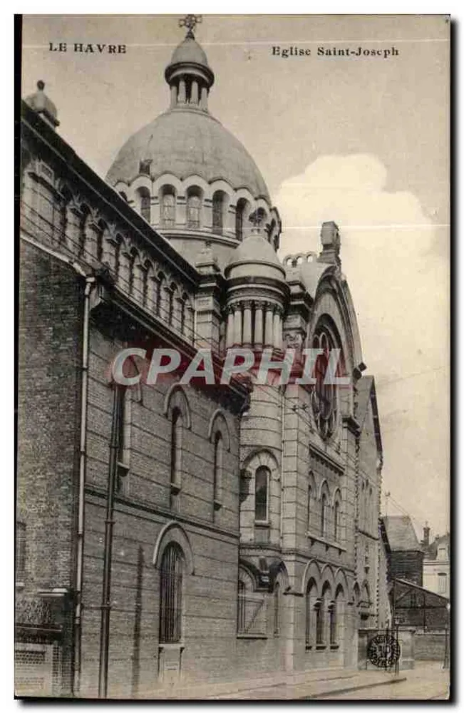 Le Havre — Igreja de São José — Editor não identificado - Frente