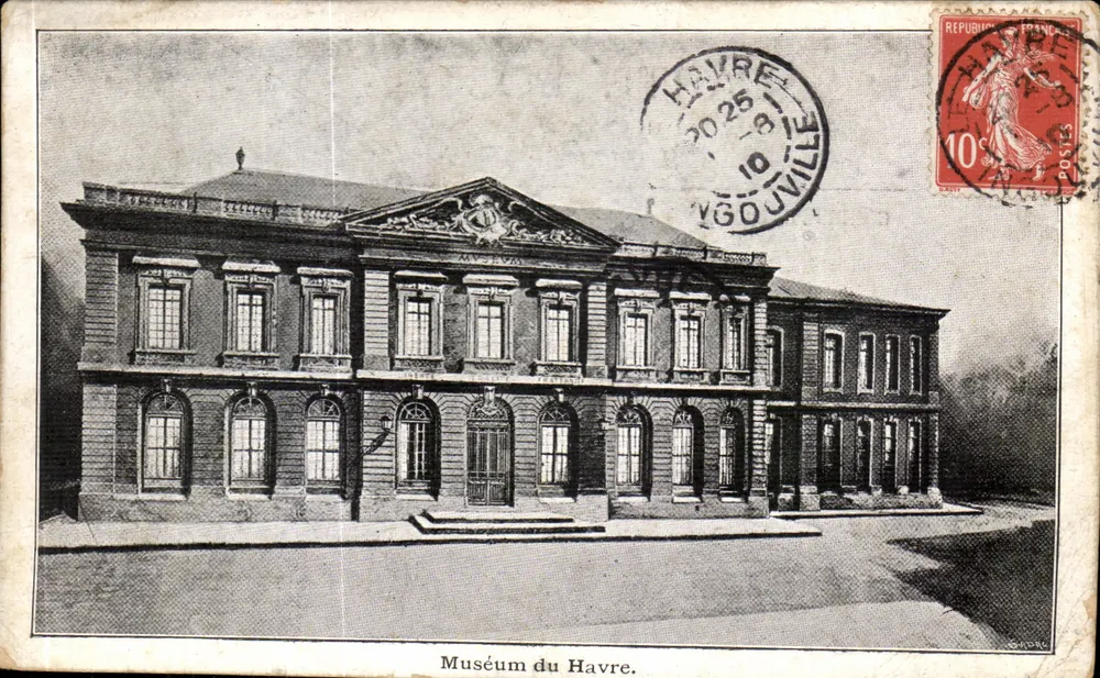 Museu do Havre — vista arquitetônica — editor não visível - Frente